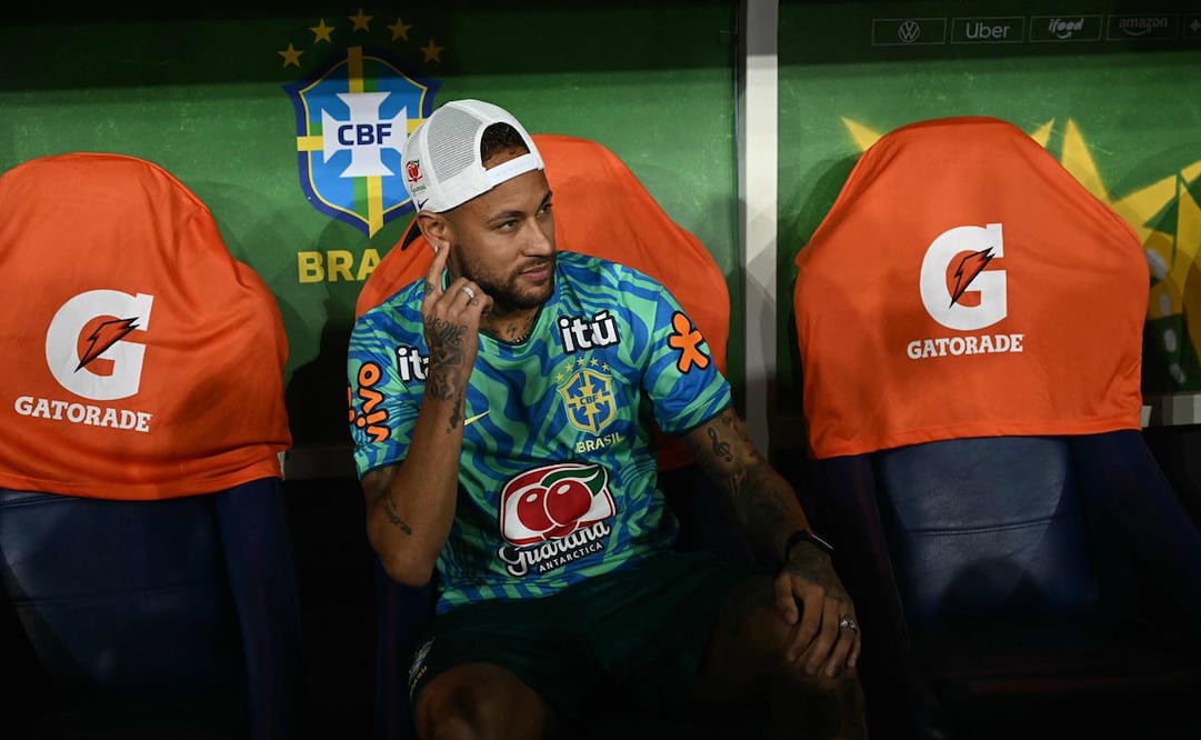 Neymar Jr sigue en duda para debut de Brasil en el Mundial 2026 / Foto: AFP