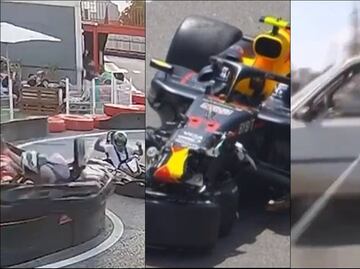 Kevin Magnussen, víctima de los memes tras impactarse con Checo Pérez en el GP de Mónaco