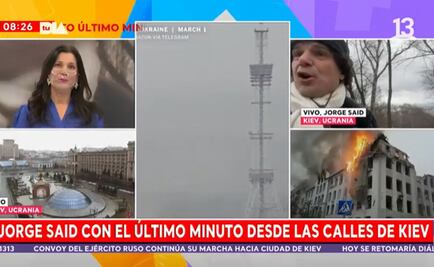 “Están apuntándome”: periodista vive tenso momento en Kiev