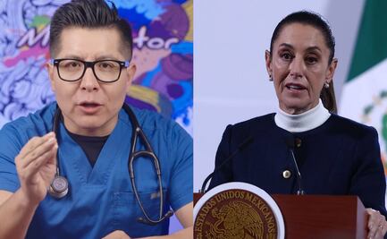 Mr. Doctor responde a Sheinbaum tras llamarlo “machista” durante la mañanera; “no me siento merecedor de que me nombre”