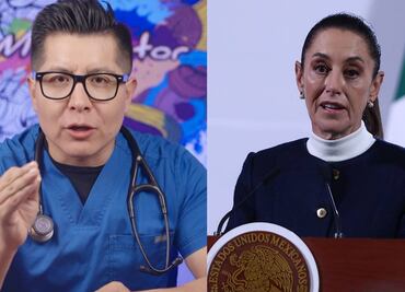 Mr. Doctor responde a Sheinbaum tras llamarlo “machista” durante la mañanera; “no me siento merecedor de que me nombre”