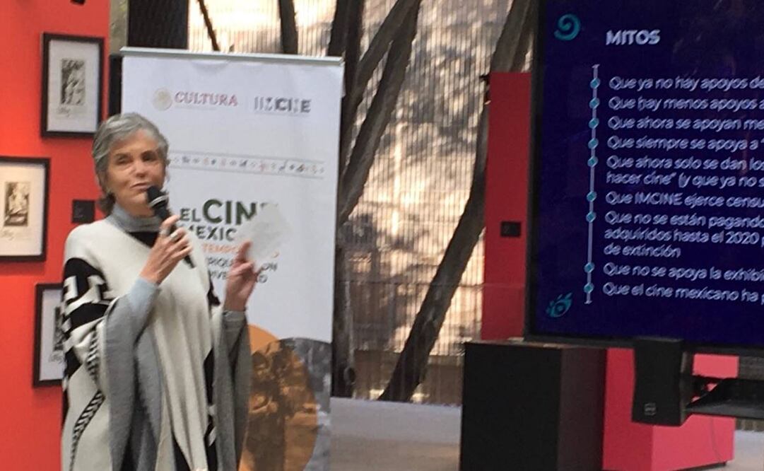 María Novaro, directora general del Instituto Mexicano de Cinematografía. Foto: César Huerta. 