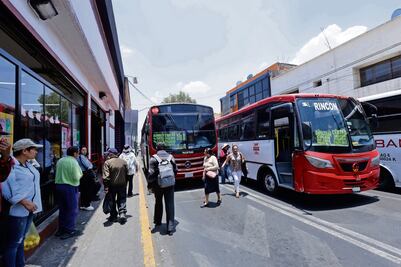 Denuncian 1,579 robos en transporte público