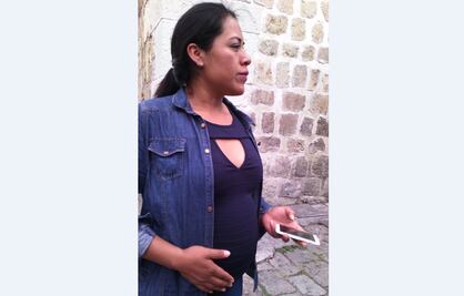 Extiende CNTE plantón en Oaxaca; intimidan a reportera