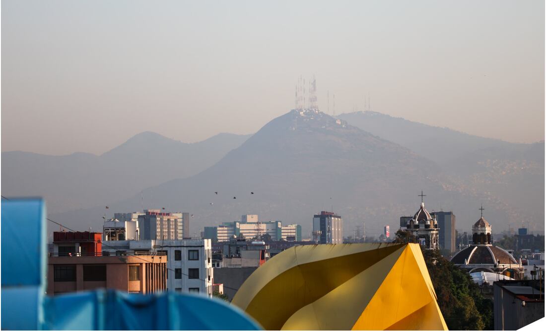 Contingencia Ambiental en la Ciudad de México. Fotos: Axel Sánchez/ EL UNIVERSAL (27/02/2025)