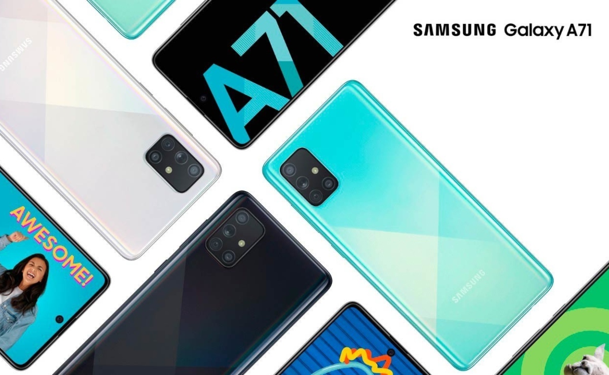 Galaxy A51 y A71, los nuevos teléfonos con cuatro cámaras de Samsung