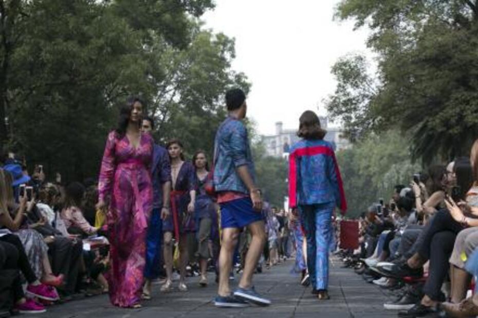 MBFWMx: Pineda Covalin presenta colección inspirada en el Bosque de Chapultepec 