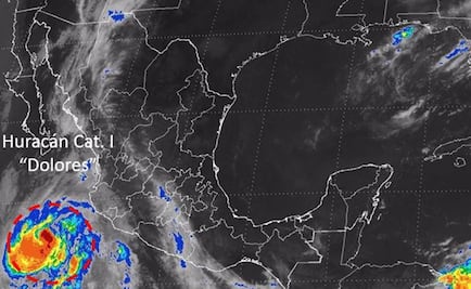 Alerta en 8 estados por huracán "Dolores"