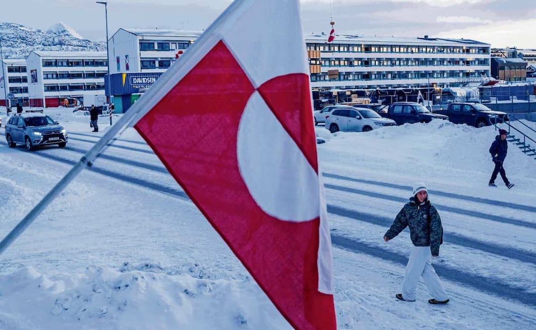 En tanto no se defina la situación con Groenlandia, Estados Unidos aplicará en febrero aranceles de 10% a importaciones de países europeos y de 25% a partir de junio. Foto: Evgeniy Maloletka / AP