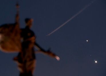 La conjunción de Júpiter y Saturno ilumina el cielo, ¿como "estrella de Belén"?