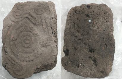 Transportan por paquetería posible pieza arqueológica; Guardia Nacional la descubre en Querétaro