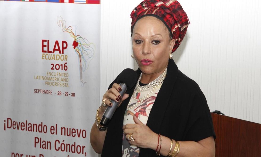 Piedad Córdoba, excandidata presidencial. Foto: EFE