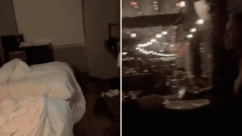 Turista se frustra en Nueva York al descubrir la particular vista que tiene su habitación
