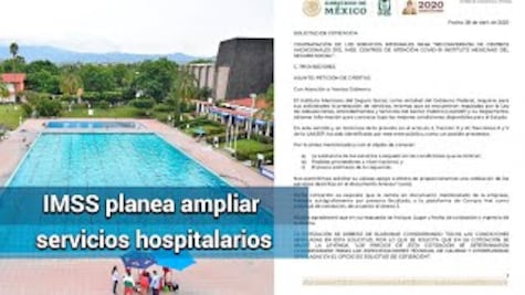 IMSS planea atender a pacientes con Covid-19 en sus centros vacacionales