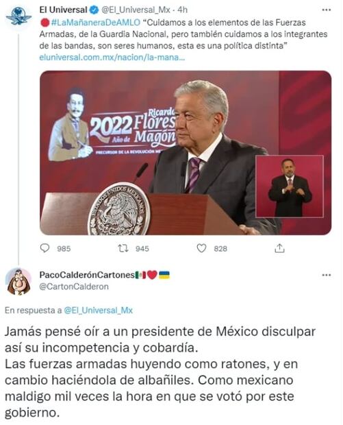 Critican a AMLO por declarar que también cuida a delincuentes porque "son seres humanos"