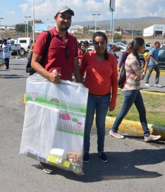 Donan cunas de cartón en San Luis Potosí