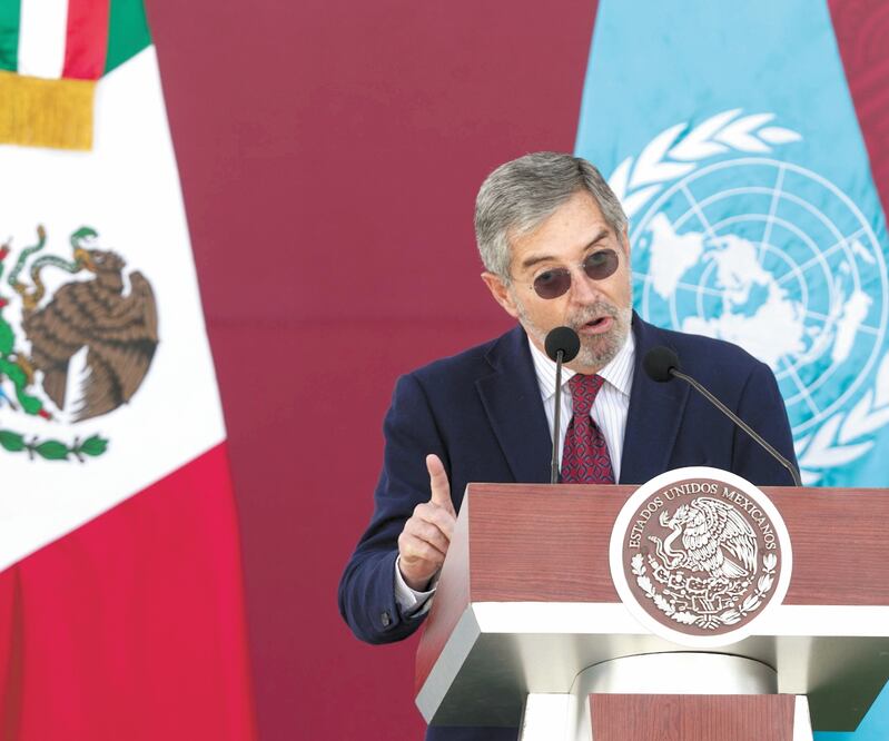 Juan Ramón de la Fuente dijo que es oportuno involucrar al Consejo de Seguridad de forma activa para tratar el Covid-19. Foto: ARCHIVO EL UNIVERSAL