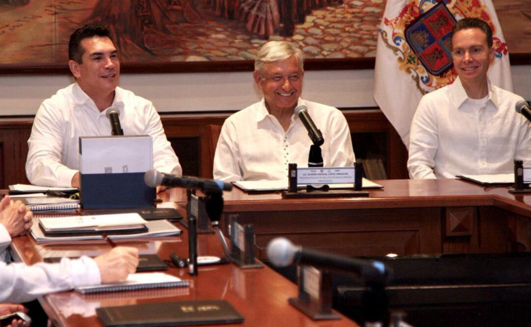 López Obrador dijo que que existen condiciones inmejorables para que se logre que haya crecimiento económico en México, incluso para crecer al doble. FOTO: @alitomorenoc