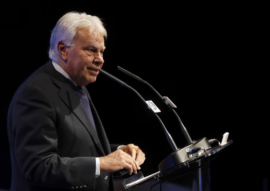 El expresidente del gobierno español, Felipe González (Foto: EFE)