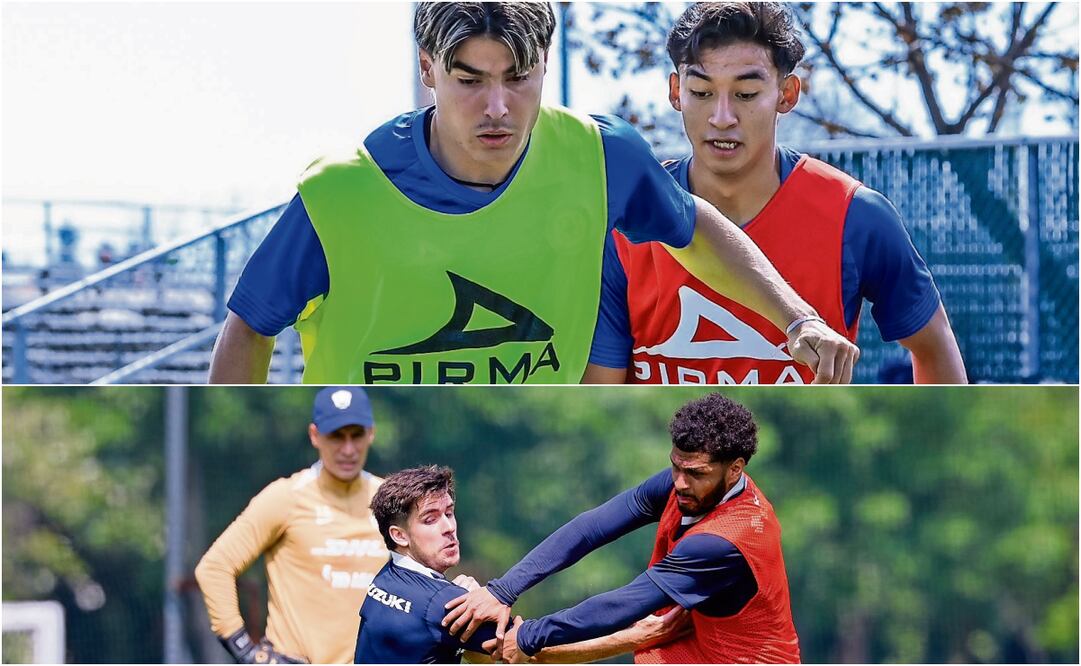 Cementeros y auriazules luchan por estar en la Fiesta Grande, en sus últimas oportunidades. Fotos: Club Cruz Azul y Club Pumas