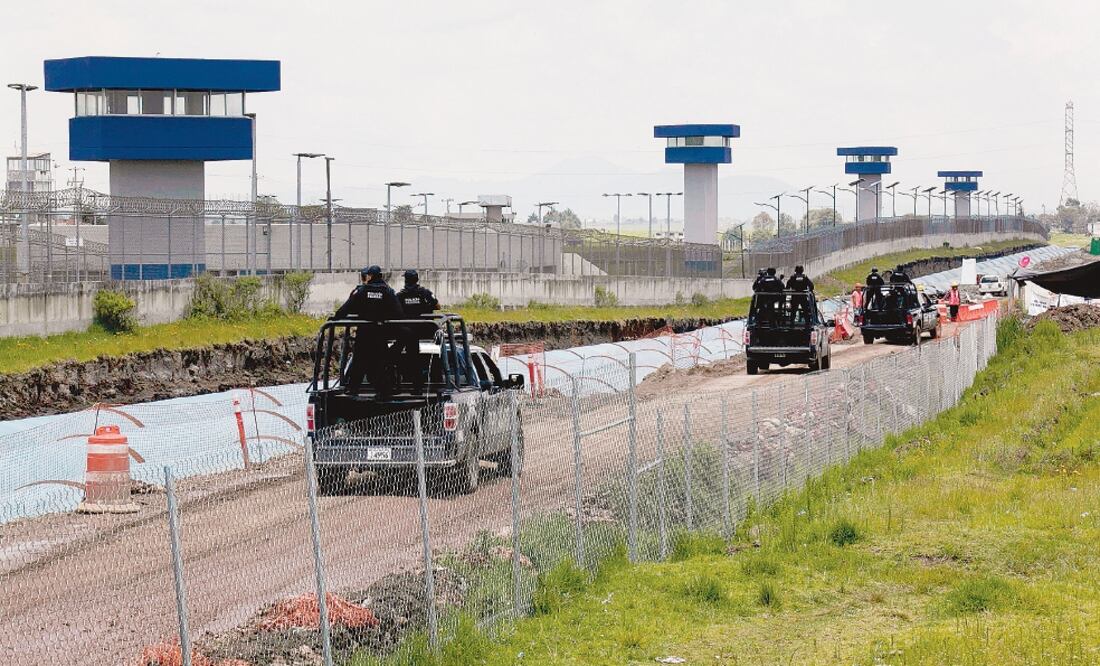 Se informa que la prisión de máxima seguridad de El Altiplano contaba con un exceso de 22.5% en su población de reos (ARCHIVO EL UNIVERSAL)