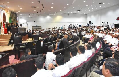 Manuel Velasco rinde Sexto Informe de labores en Chiapas