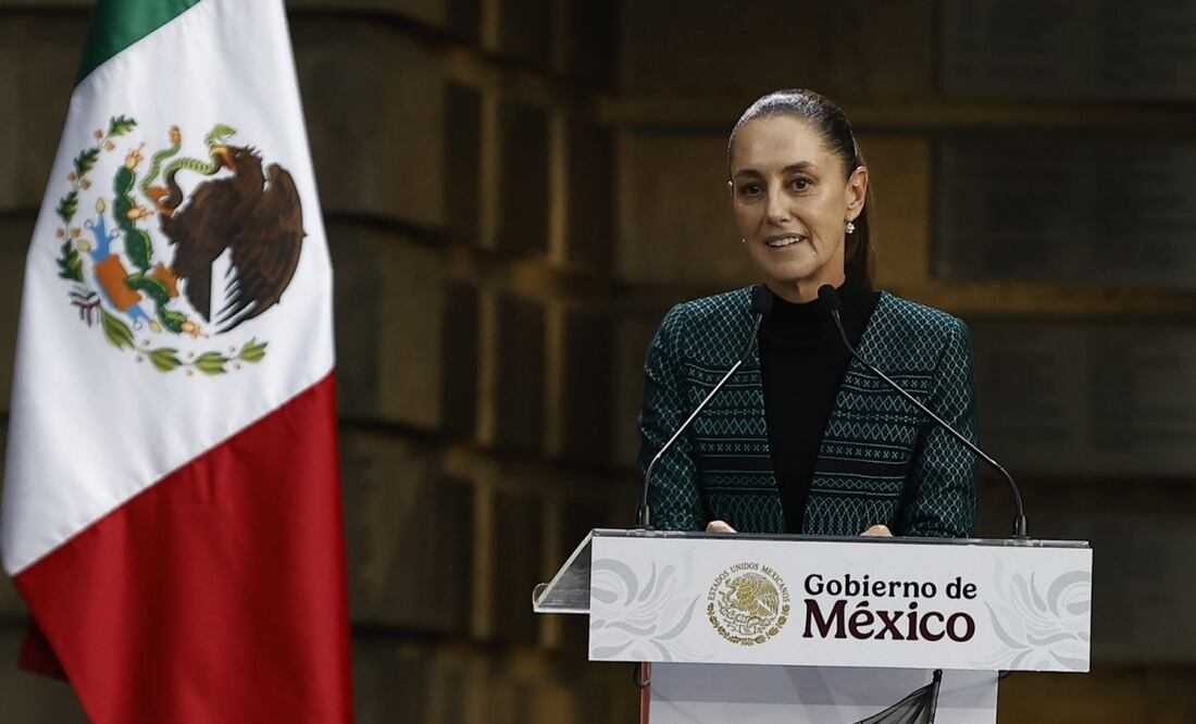 Claudia Sheinbaum Pardo en la "Primera Reunión Nacional de Universidades e Instituciones de Educación Superior para la Transformación de México". Foto: Berenice Fregoso/EL UNIVERSAL