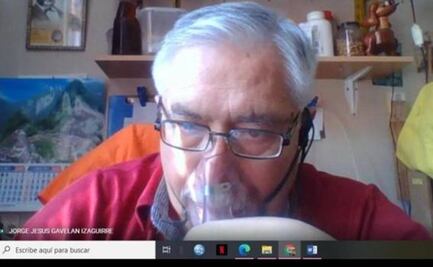 Muere profesor de Perú que daba clases usando un tanque de oxígeno por secuelas del Covid