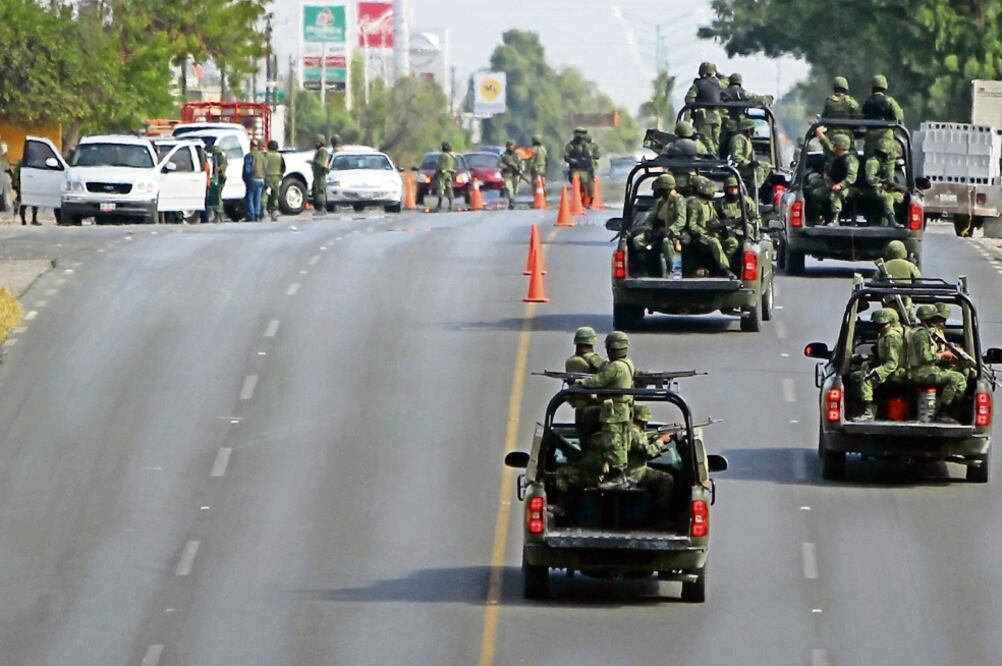 Una década llevan desplegados los elementos del Ejército en calles del país (ARCHIVO EL UNIVERSAL)