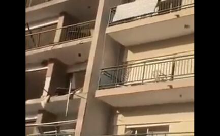 Explosión en un edificio de Montevideo deja varios heridos