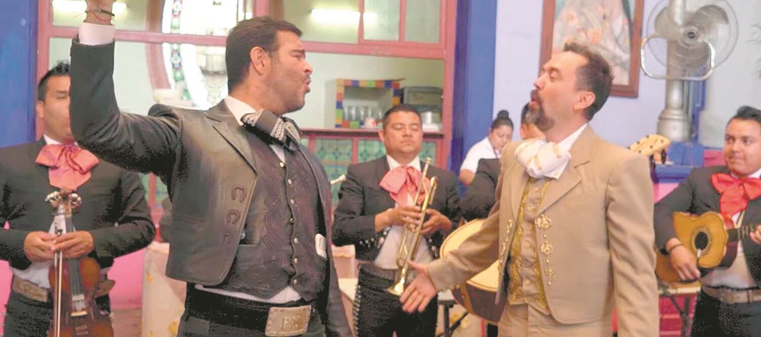 En la foto: Arturo Ávila y Pablo Montero/Tomada de video