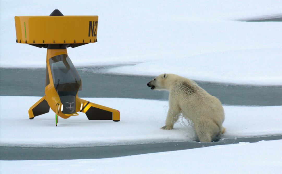Taxi-cóptero será accesible a la mayoría, prometen. (Foto: Cortesía Airvinci)