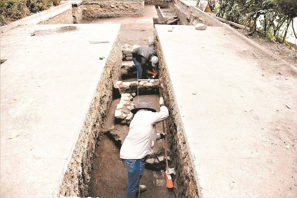 Los elementos encontrados formaron parte de un barrio residencial mayor. Foto: CORTESÍA INAH