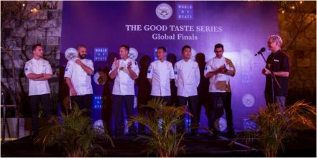 El chef Christophe Scheller, el gran ganador de The Good Taste Series