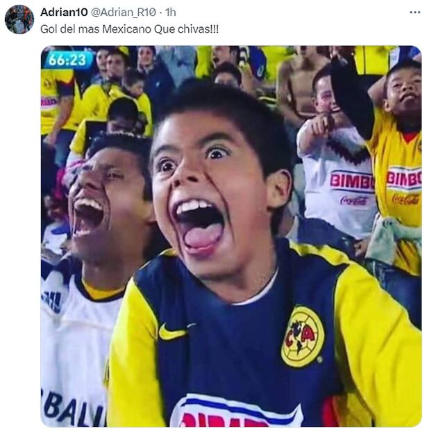 Los mejores memes de la goleada de América a Chivas