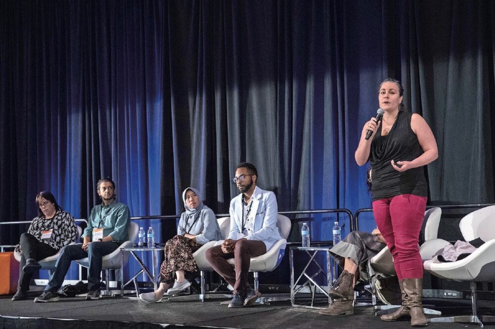 En el marco de la Conferencia Mundial de Periodistas de Ciencia, que ayer desarrolló su tercera jornada, reporteros de México y América Latina advirtieron los retos en materia de seguridad que enfrentan los comunicadores. (GERMÁN ESPINOSA. EL UNIVERSAL)