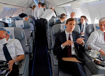 Presume Ivanka Trump a Jared Kushner en el primer vuelo entre Israel y Emiratos Árabes