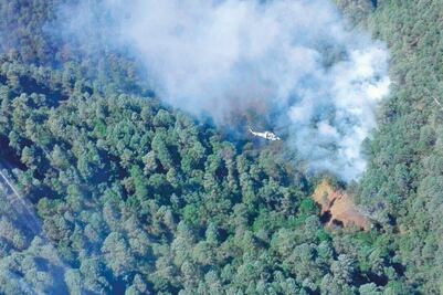 Cae helicóptero del Ejército en Guerrero