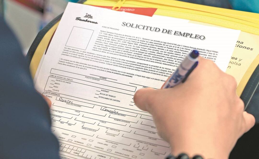 Los desocupados de 25 a 44 años representaron 45.7% en el primer trimestre del año. Foto: ARCHIVO EL UNIVERSAL