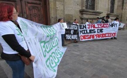 Familiares de desaparecidos denuncian presiones en Jalisco