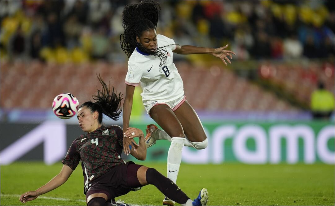 México enfrentó a los Estados Unidos en los octavos de final del Mundial Femenil Sub 20 - Foto: AP
