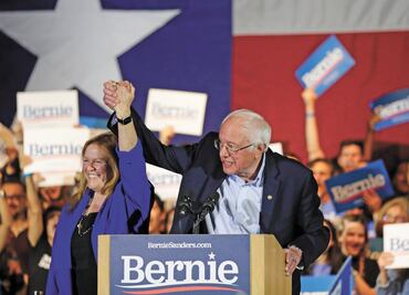 Un Sanders imparable gana caucus en Nevada