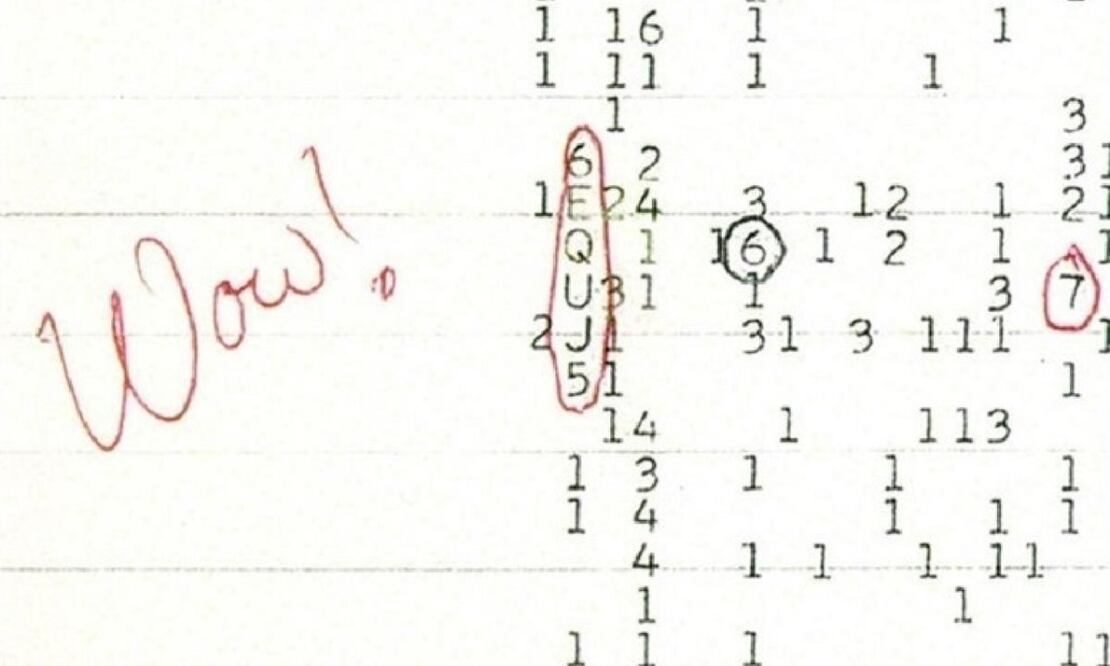 Un investigador identificó una supuesta señal extraterrestre que desde entonces se conoce como Wow, por la expresión del científico. FOTO: BIG EAR RADIO OBSERVATORY