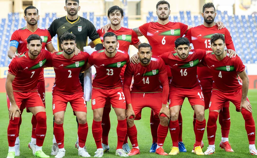 El once inicial de Irán en el amistoso frente a Uruguay / Foto: EFE