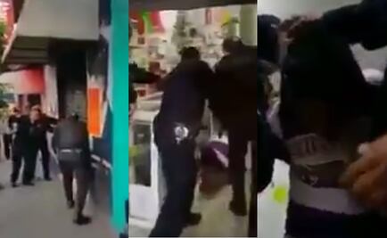 VIDEO. Arrestan a sujeto acusado de asaltar estética en Álvaro Obregón