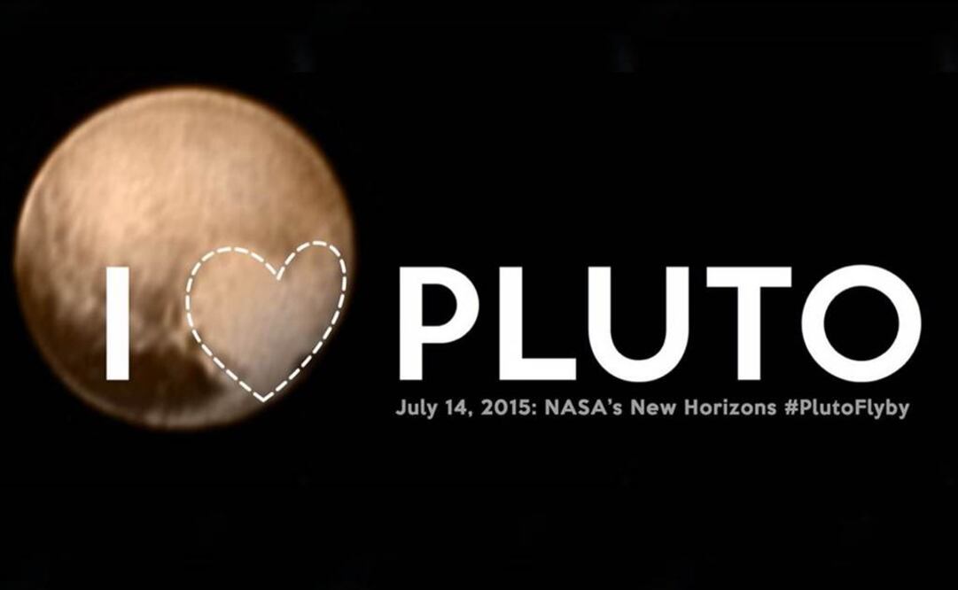 ¿Plutón está enamorado? Foto: NASA