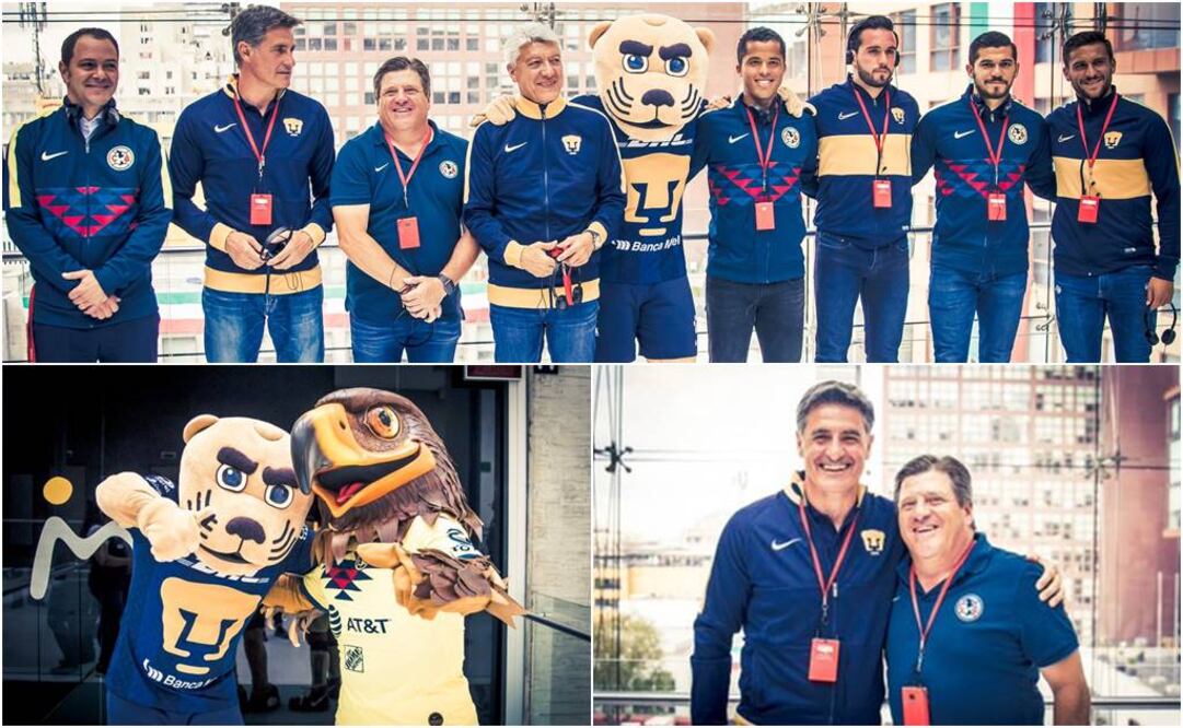 Cortesía: Club América y Club Universidad 