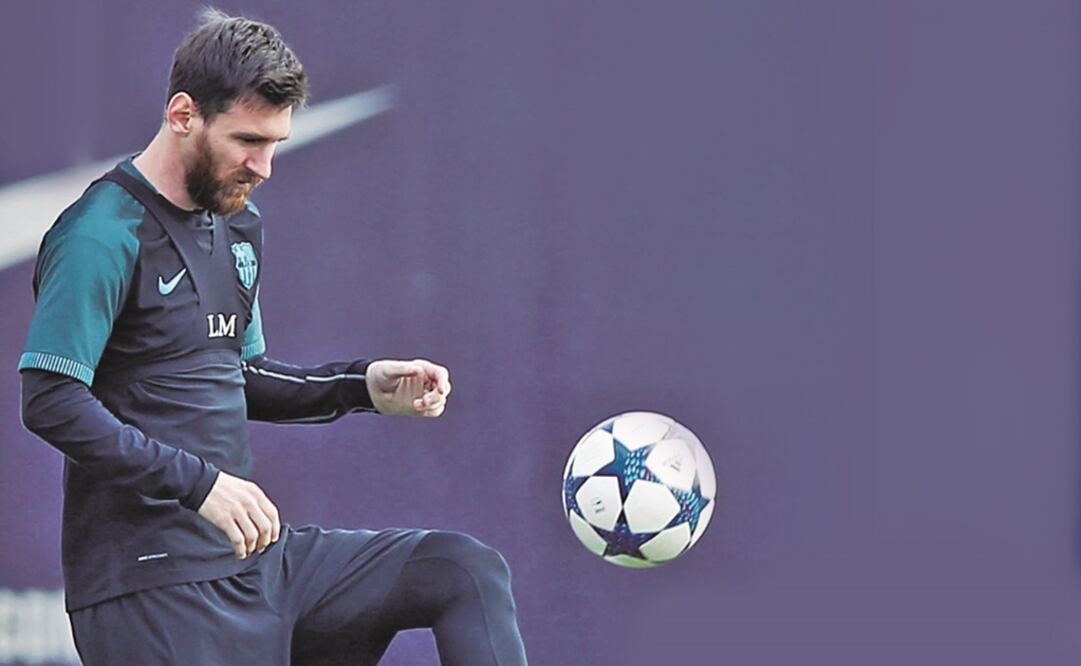 Messi deberá guiar a los blaugrana a la victoria. (ALBERT GEA. REUTERS)