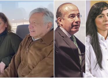 Calderón pide a “la señorita que no sabe leer” que desmienta “fake news” de AMLO en tren