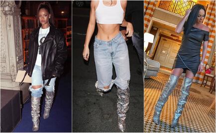 Ahora tú también puedes tener las costosas botas glitter de Kendall Jenner y Rihanna 